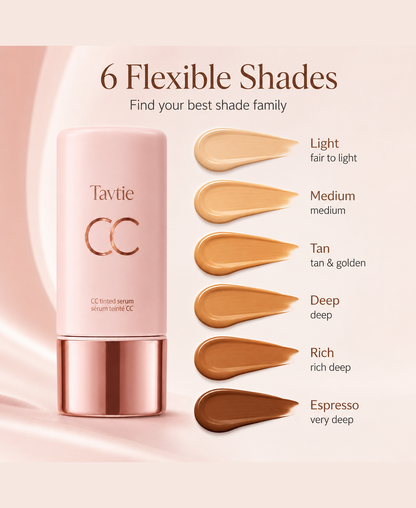 CC Serum – Shade-Adaptive Coverage, 24H Hydration & Waterproof Wear