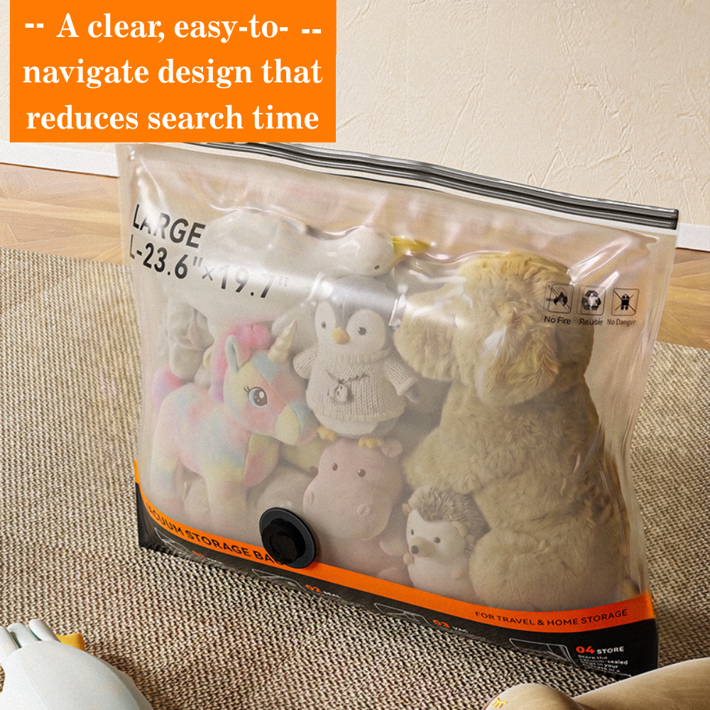 Hot Sale:🔥🎉10 Pack Vacuum Storage Bags with FREE Pump