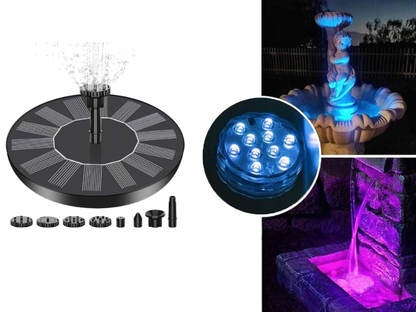 ⏳Time-Limited Special⏰Compact Solar Bird Fountain Pump – Keep Your Garden Alive! 🐦️
