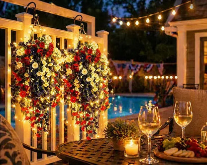 ✨Independence Day Hot Sale❤️🤍💙250th Anniversary Bouquet – Perfect for Porch & Party 💐