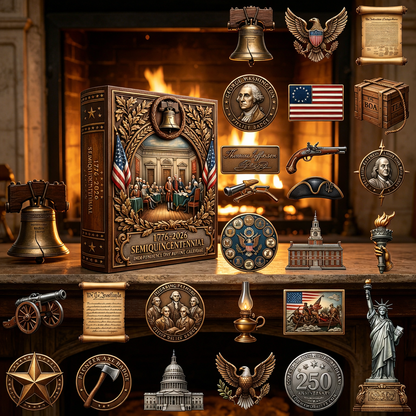1776-2026 Semiquincentennial Independence Day Advent Calendar