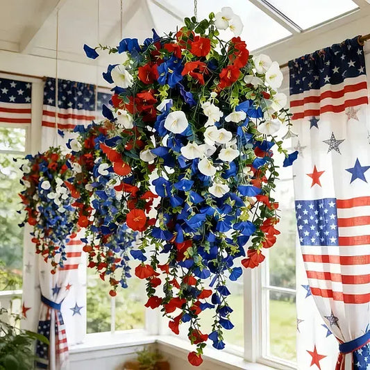 ✨Independence Day Hot Sale❤️🤍💙250th Anniversary Bouquet – Perfect for Porch & Party 💐