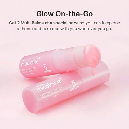 [Official Store] New Natural medicine PDRN Pink Collagen Volume Multi Balm.