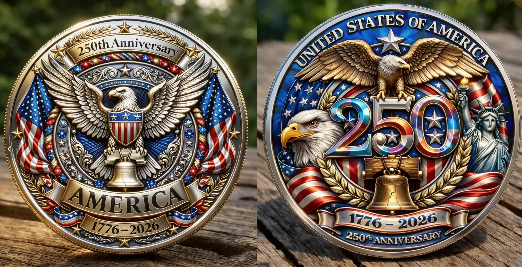 ❤️🗽U.S 250th Anniversary Commemorative Coin