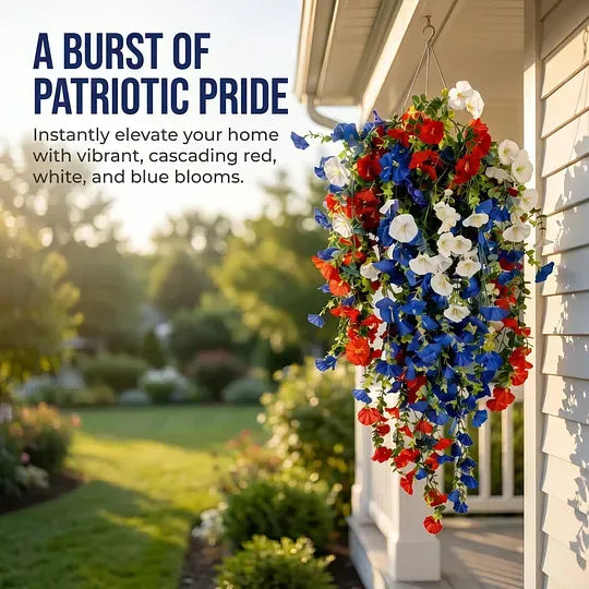 ✨Independence Day Hot Sale❤️🤍💙250th Anniversary Bouquet – Perfect for Porch & Party 💐