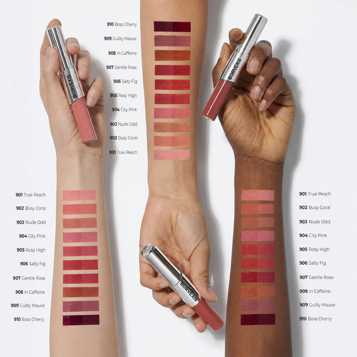 Perfect Twin Lip — Dual-Ended Liquid Lipstick with Velvet Matte Color and Glossy Shine