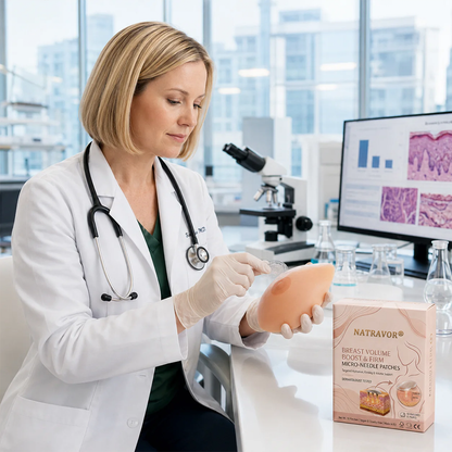 NATRAVOR™ Nano-Microneedle Bust Lift Patches ✨