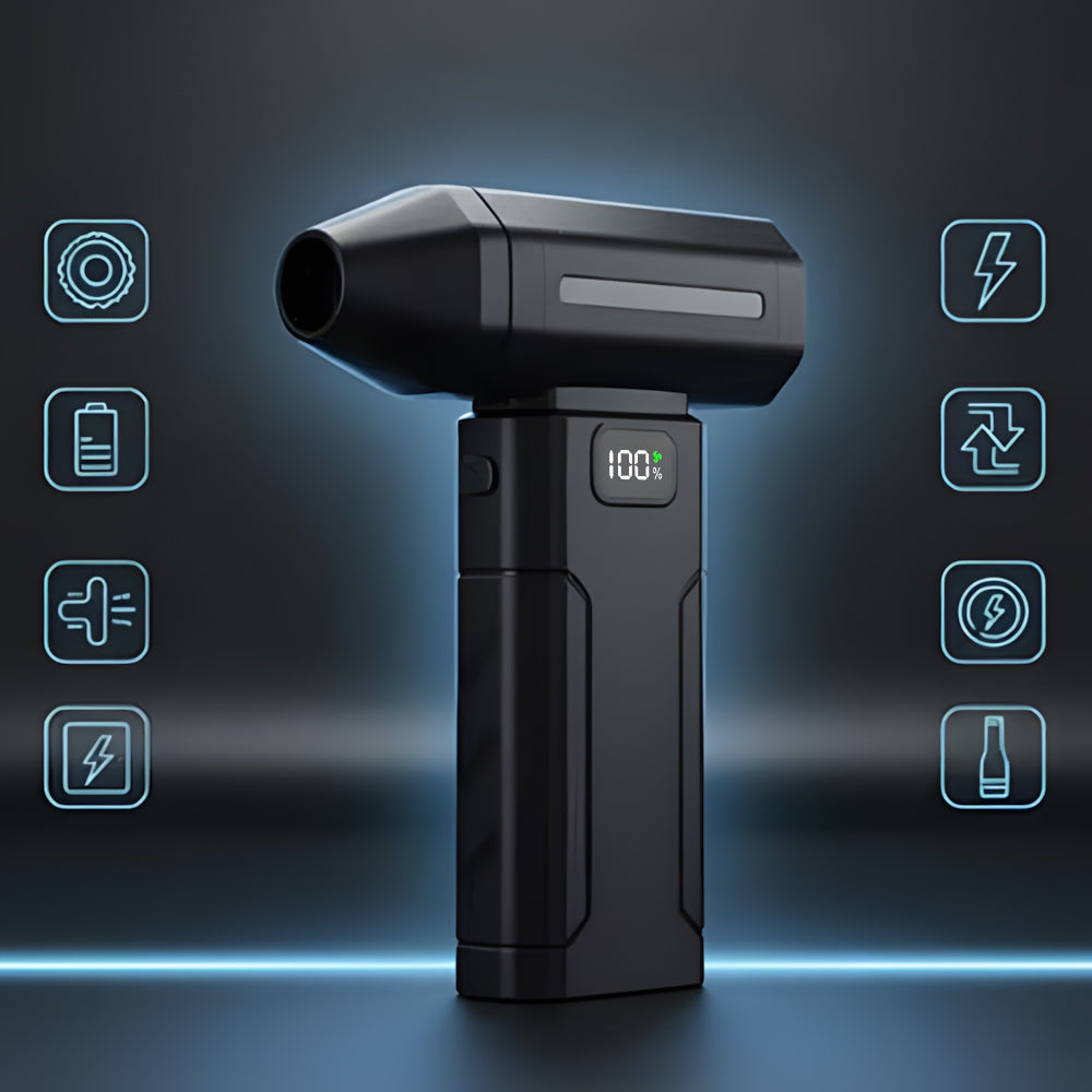 Ultra-Powerful 150,000 RPM Portable Turbo Fan