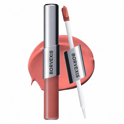 Perfect Twin Lip — Dual-Ended Liquid Lipstick with Velvet Matte Color and Glossy Shine