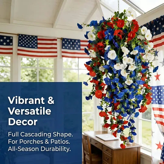 ✨Independence Day Hot Sale❤️🤍💙250th Anniversary Bouquet – Perfect for Porch & Party 💐
