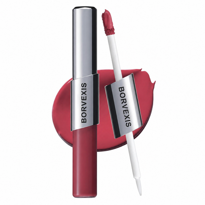 Perfect Twin Lip — Dual-Ended Liquid Lipstick with Velvet Matte Color and Glossy Shine