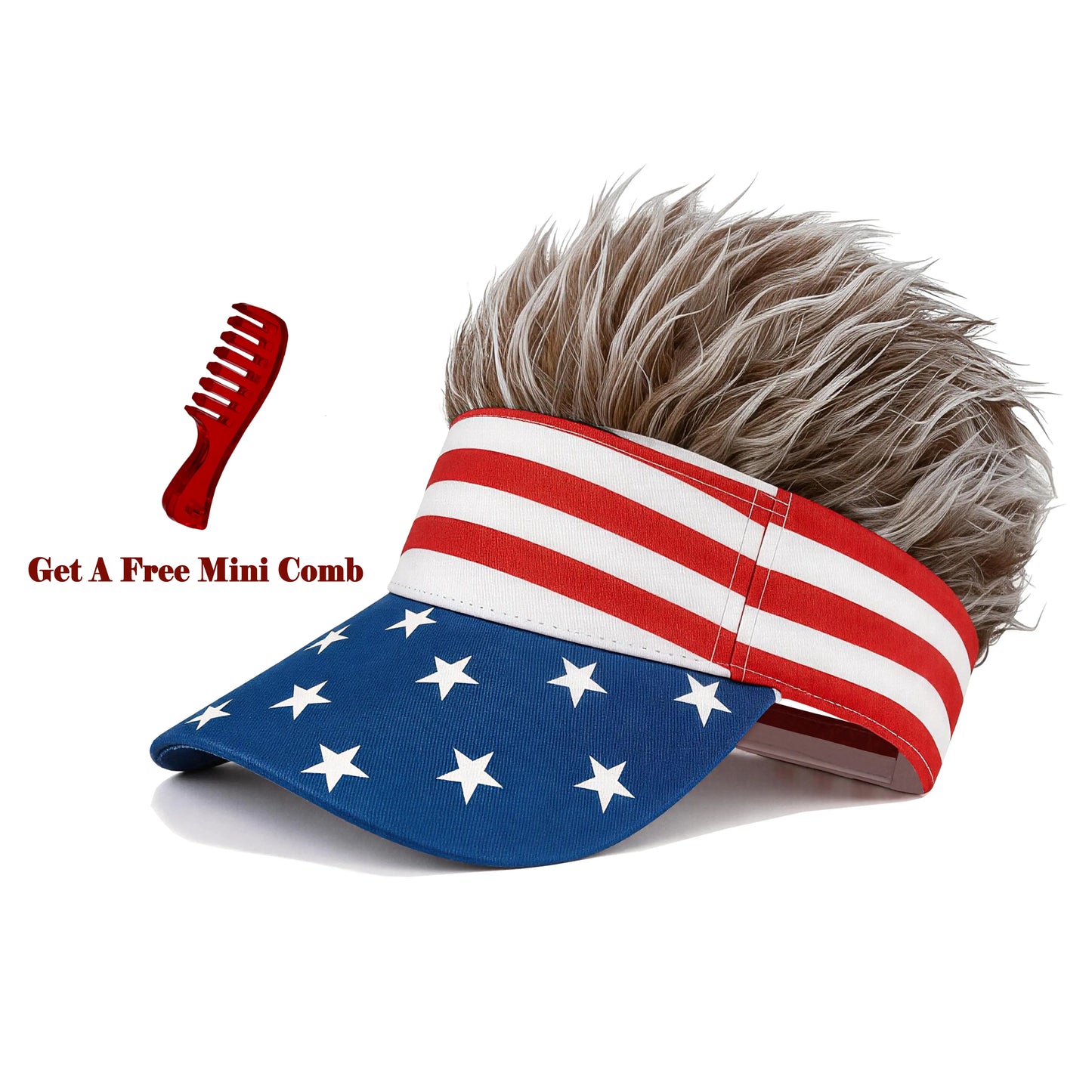 🔥🔥Independence Day Wig Hat 250th Anniversary Edition