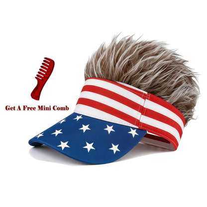 🔥🔥Independence Day Wig Hat 250th Anniversary Edition