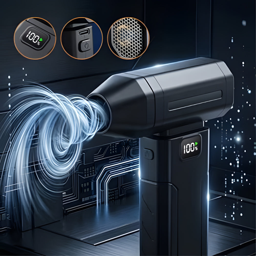 Ultra-Powerful 150,000 RPM Portable Turbo Fan