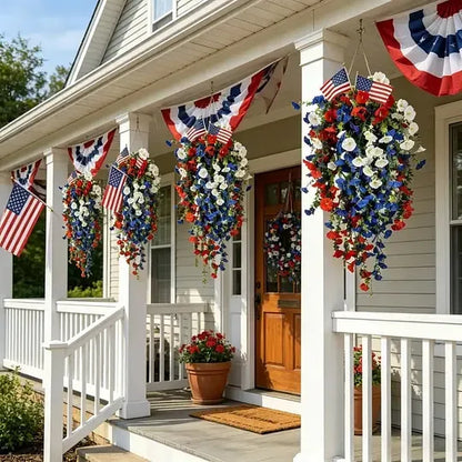 ✨Independence Day Hot Sale❤️🤍💙250th Anniversary Bouquet – Perfect for Porch & Party 💐