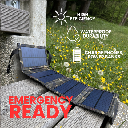🔥$29.99—Today Only! Foldable Solar Charger✨⚡️—Perfect for Outdoor Camping, Fishing, and Hiking Enthusiasts