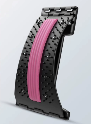 Magnetic Lumbar Stretcher – Acupressure Massage, Portable Design & Relieves Back Pain