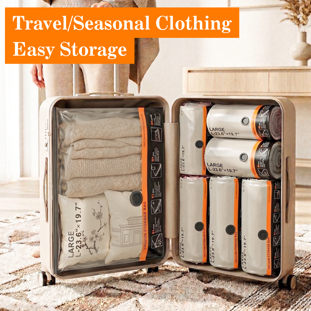 Hot Sale:🔥🎉10 Pack Vacuum Storage Bags with FREE Pump