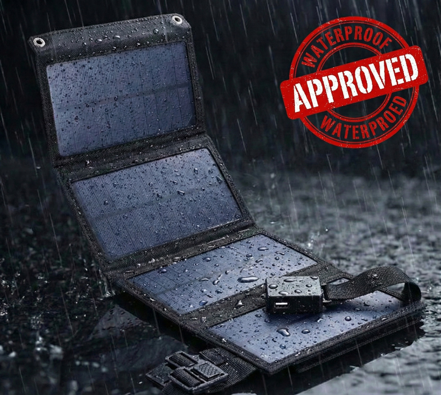 🔥$29.99—Today Only! Foldable Solar Charger✨⚡️—Perfect for Outdoor Camping, Fishing, and Hiking Enthusiasts
