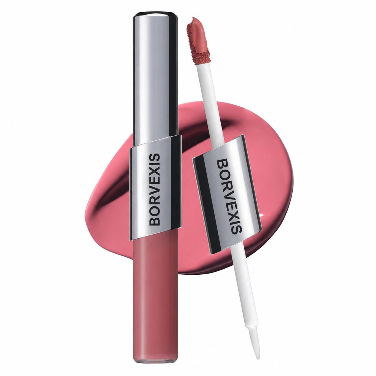 Perfect Twin Lip — Dual-Ended Liquid Lipstick with Velvet Matte Color and Glossy Shine