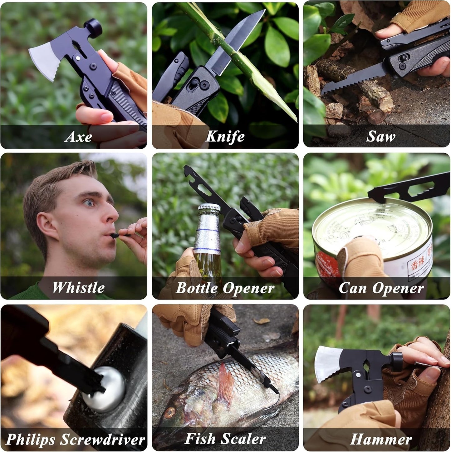 19-in-1 Multi-Tool Axe