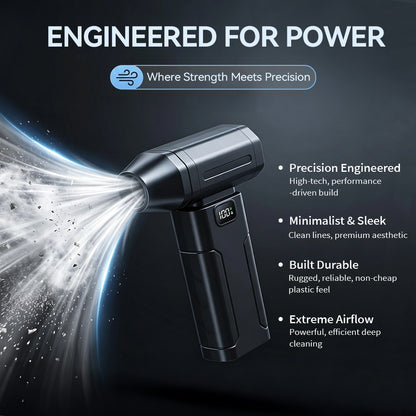Ultra-Powerful 150,000 RPM Portable Turbo Fan