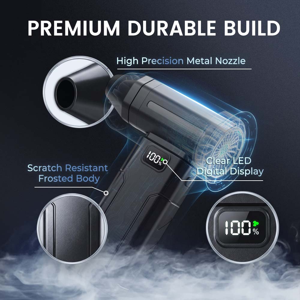 Ultra-Powerful 150,000 RPM Portable Turbo Fan