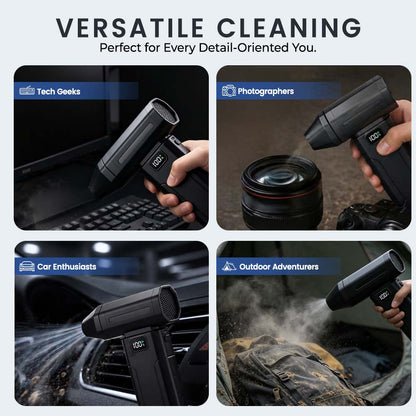 Ultra-Powerful 150,000 RPM Portable Turbo Fan